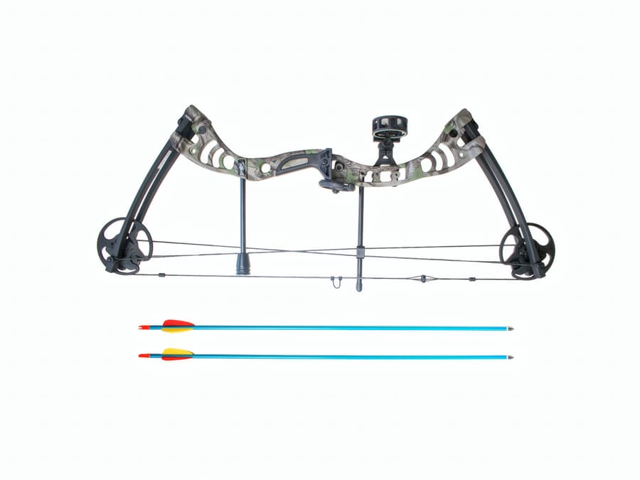 Compoundbogen Set Aurora 55 lbs